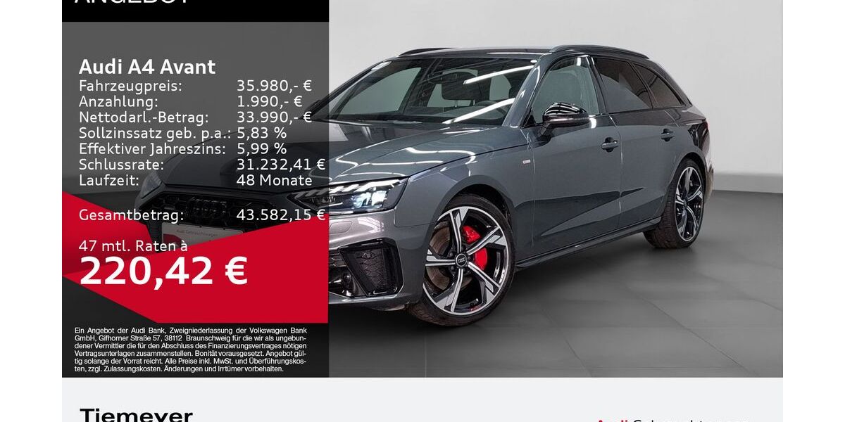 Audi A4 24.214 km 34.280 &euro; Lüdenscheid 58511