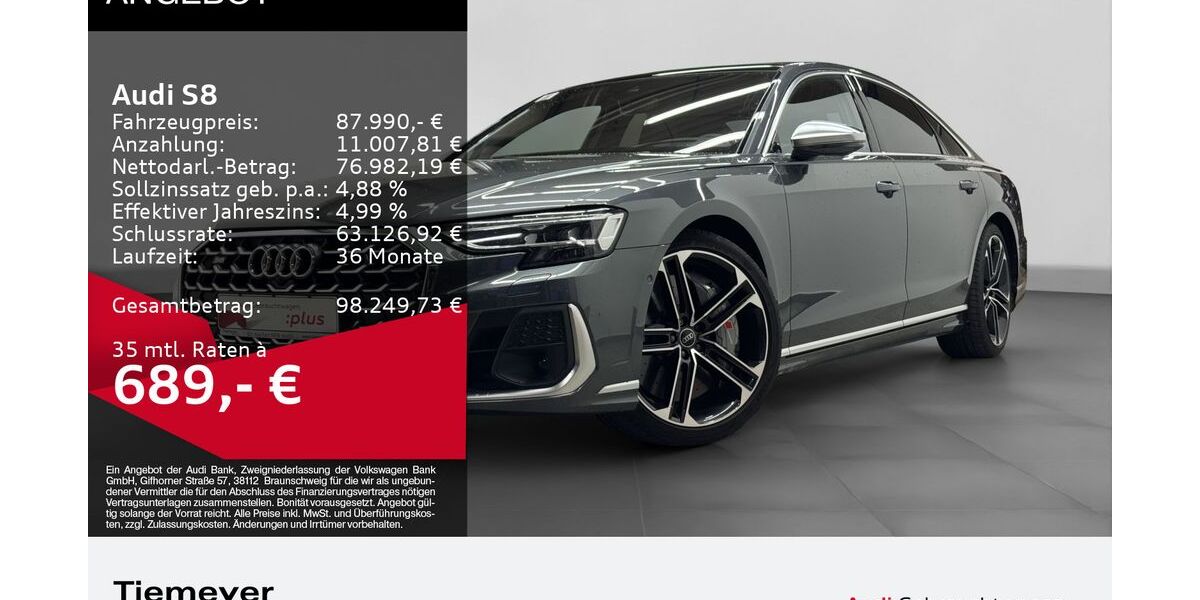 Audi S8 43.395 km 87.990 &euro; Bochum 44809
