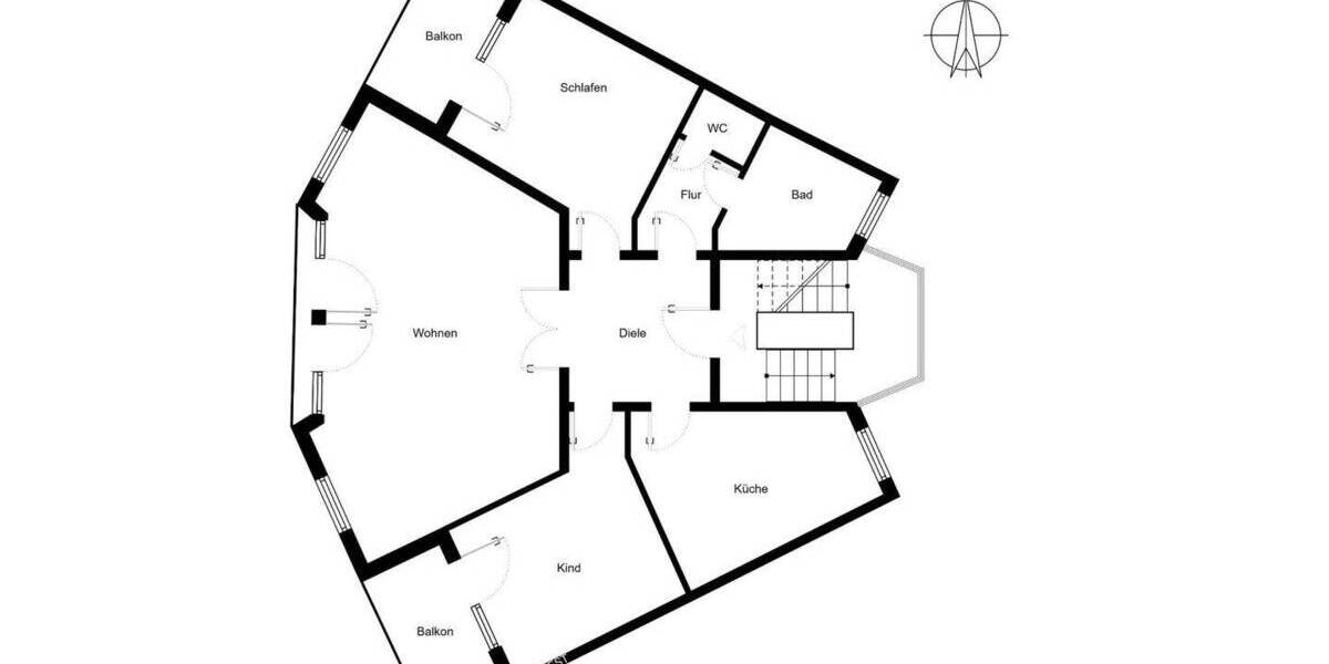 Etagenwohnung Schwerte Wandhofen - 3 Zimmer, 105 m&sup2;, 218.000&euro; | Angebot:26453455