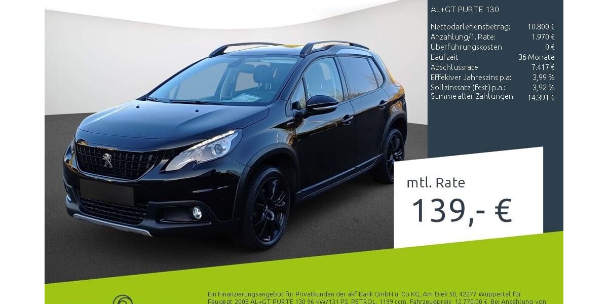 Peugeot 2008 33.334 km 12.289 &euro; Dortmund 44263