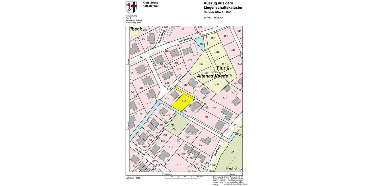 Grundstück Werl Hilbeck - 90.000&euro; | Angebot:25801435