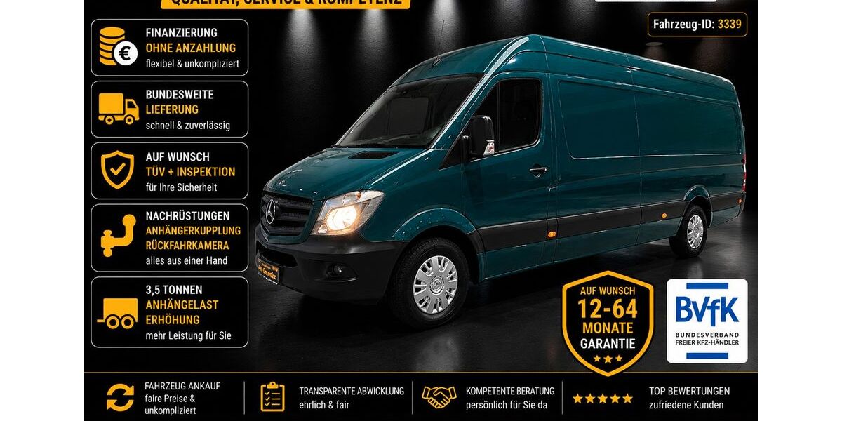 Mercedes-Benz Sprinter 99.000 km 24.990 &euro; Datteln 45711