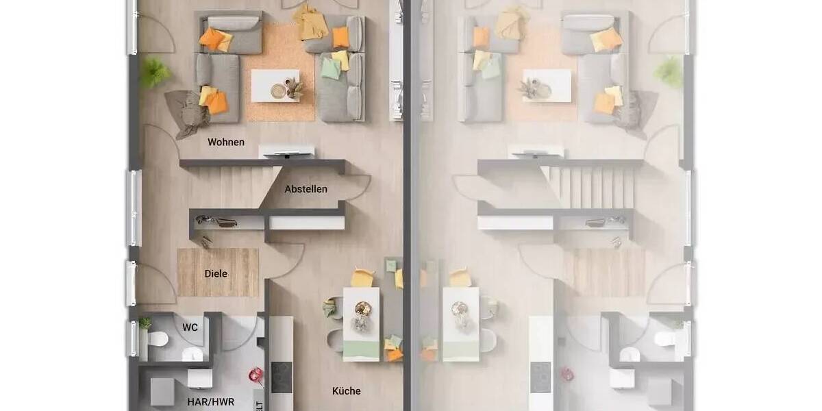 Doppelhaushälfte Selm - 5 Zimmer, 136 m&sup2;, 288.890&euro; | Angebot:25663376