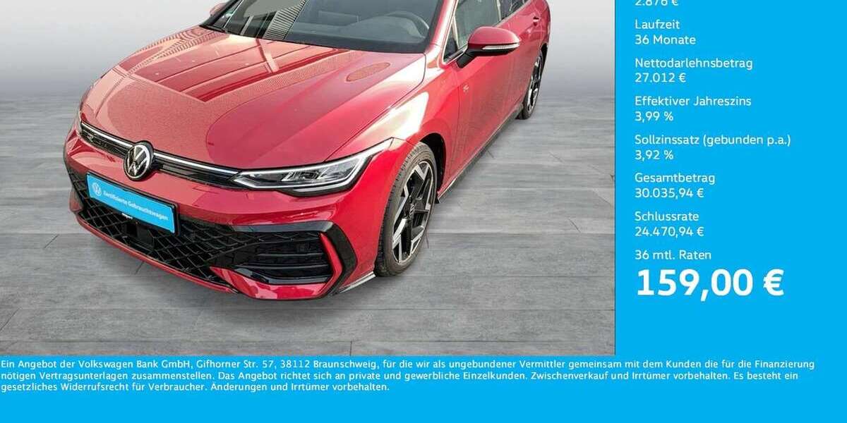 VW Golf Variant 9.910 km 29.888 &euro; Bergkamen 59192