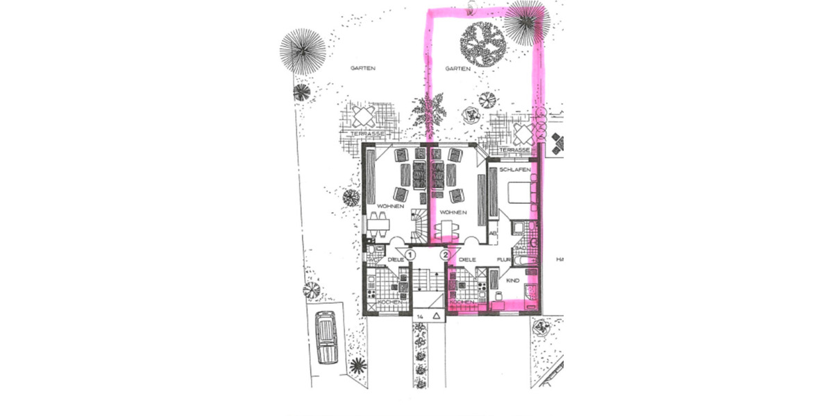 Erdgeschoßwohnung Witten - 3 Zimmer, 77 m&sup2;, 290.000&euro; | Angebot:25893897