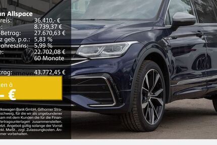 VW Tiguan Allspace 50.123 km 36.410 &euro; Castrop-Rauxel 44575