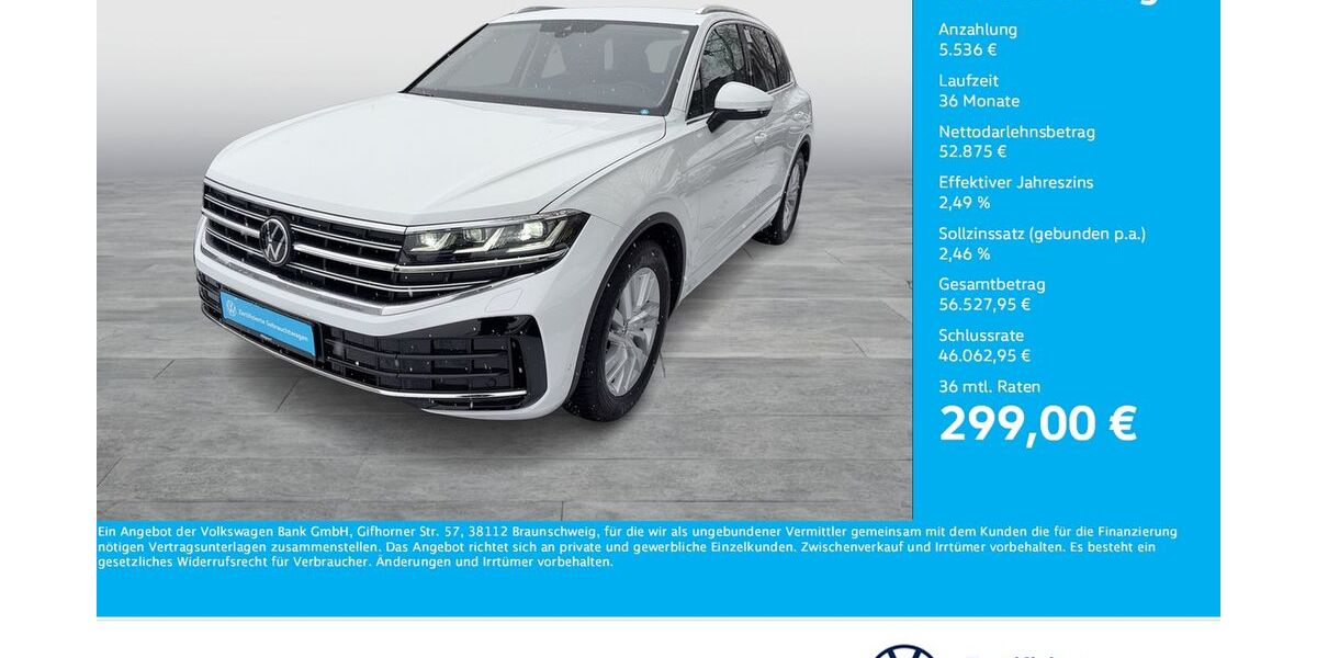 VW Touareg 12.145 km 58.888 &euro; Dortmund 44379