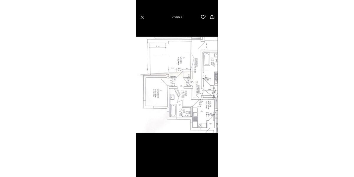 Etagenwohnung Bochum Querenburg - 2 Zimmer, 60 m&sup2;, 500&euro; | Angebot:26665428