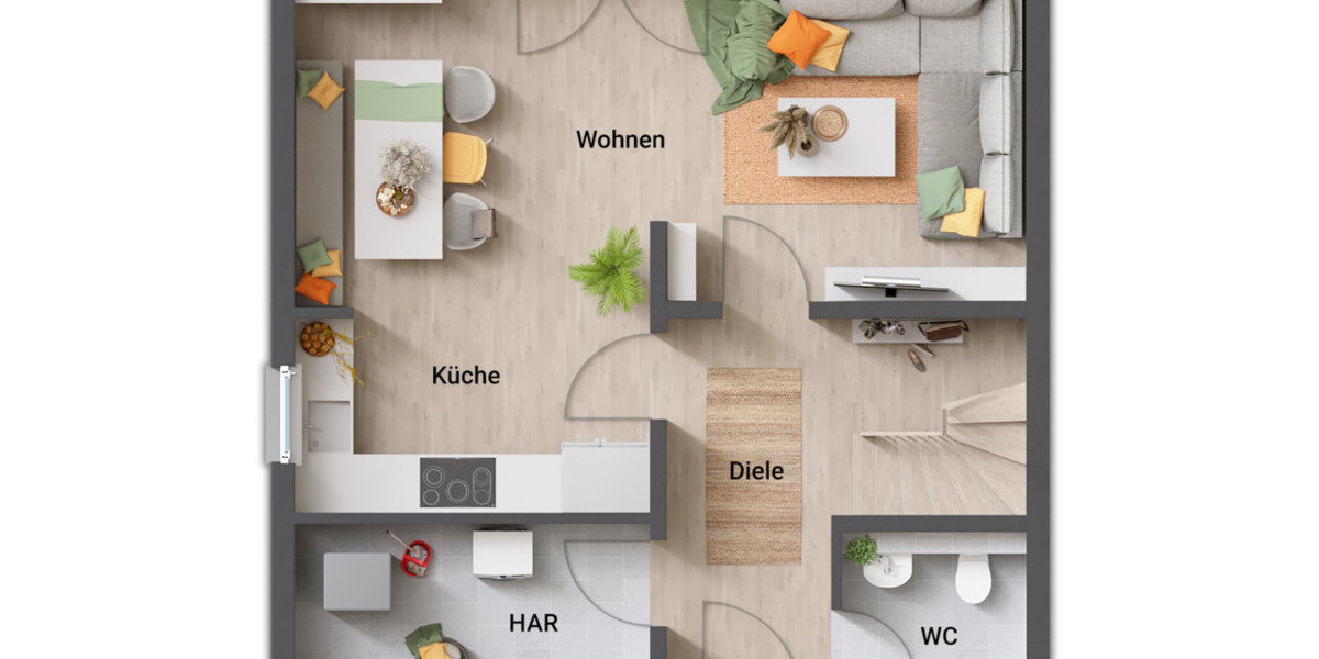 Mehrfamilienhaus, Wohnhaus Wickede (Ruhr) Wickede - 3 Zimmer, 104 m&sup2;, 339.200&euro; | Angebot:25734177