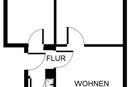 Wohnung Bergkamen - 2.5 Zimmer, 44 m&sup2;, 359&euro; | Angebot:26778095