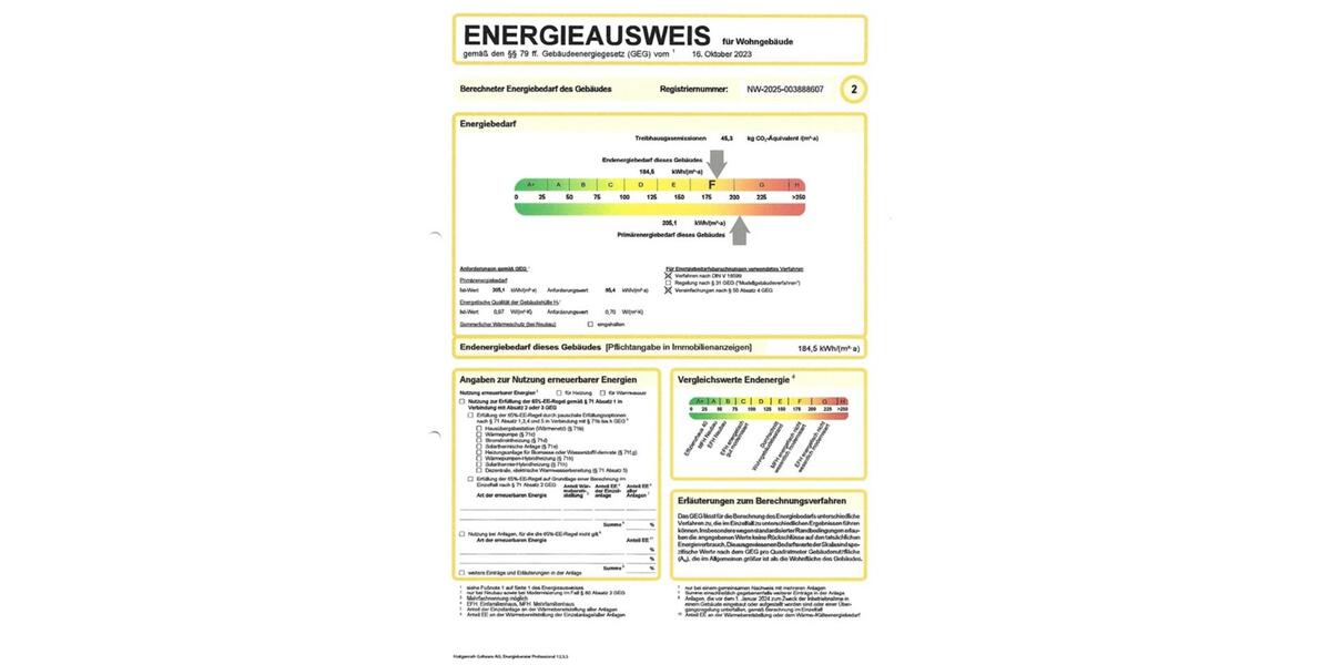 Dachgeschoßwohnung Werl - 2 Zimmer, 70 m&sup2;, 159.000&euro; | Angebot:25256010