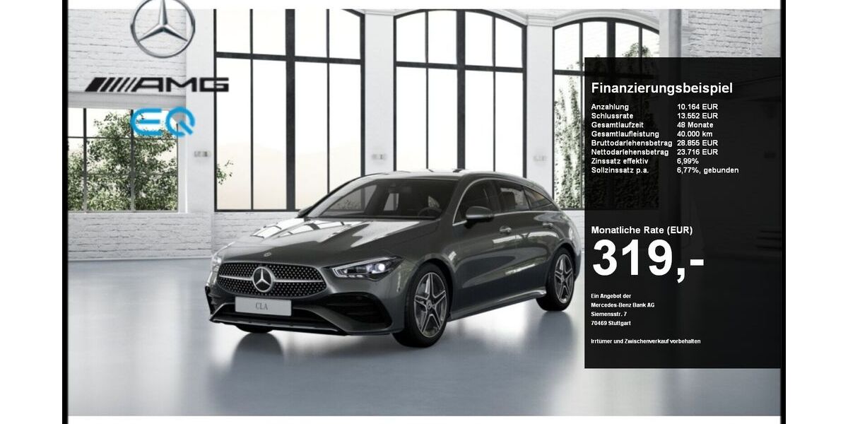 Mercedes-Benz CLA 200 Shooting Brake 12.641 km 33.690 &euro; Hagen 58135