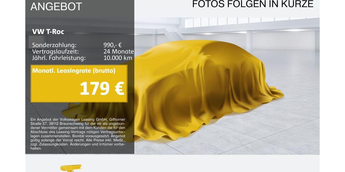 VW T-Roc 18.565 km 29.690 &euro; Lüdenscheid 58507