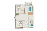 Erdgeschoßwohnung Bergkamen - 3.5 Zimmer, 61 m&sup2;, 436&euro; | Angebot:26539906
