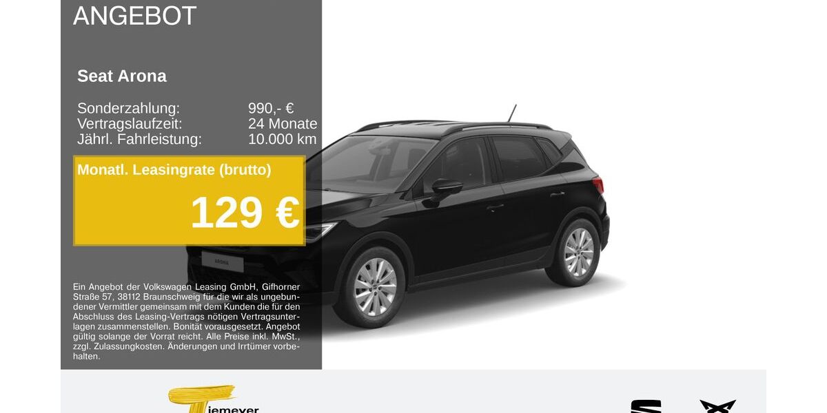 Seat Arona 25.038 km 21.240 &euro; Lüdenscheid 58513