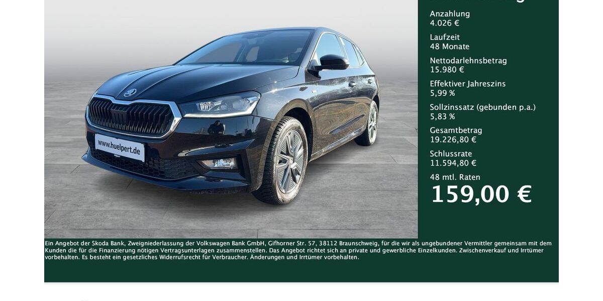 Skoda Fabia 8.021 km 19.882 &euro; Dortmund 44309