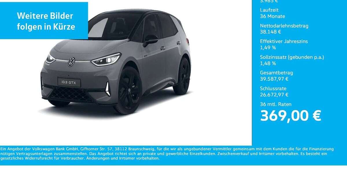 VW ID.3 7.856 km 42.133 &euro; Dortmund 44141