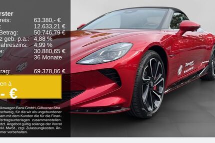 MG Cyberster 1.500 km 62.790 &euro; Hemer 58675