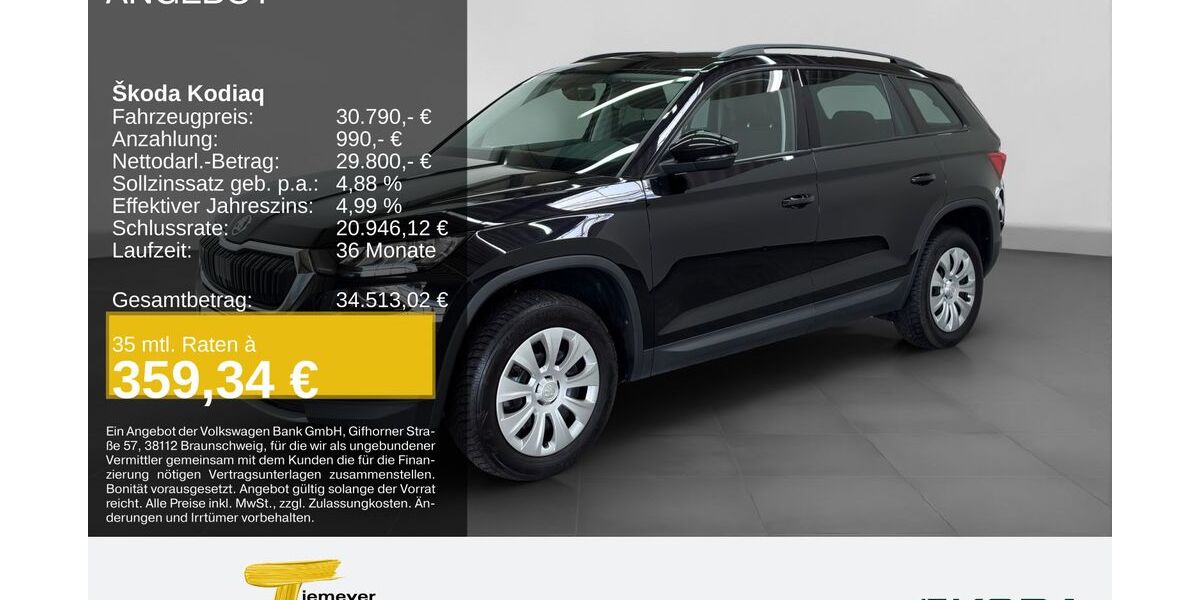 Skoda Kodiaq 75.687 km 30.790 &euro; Bochum 44809