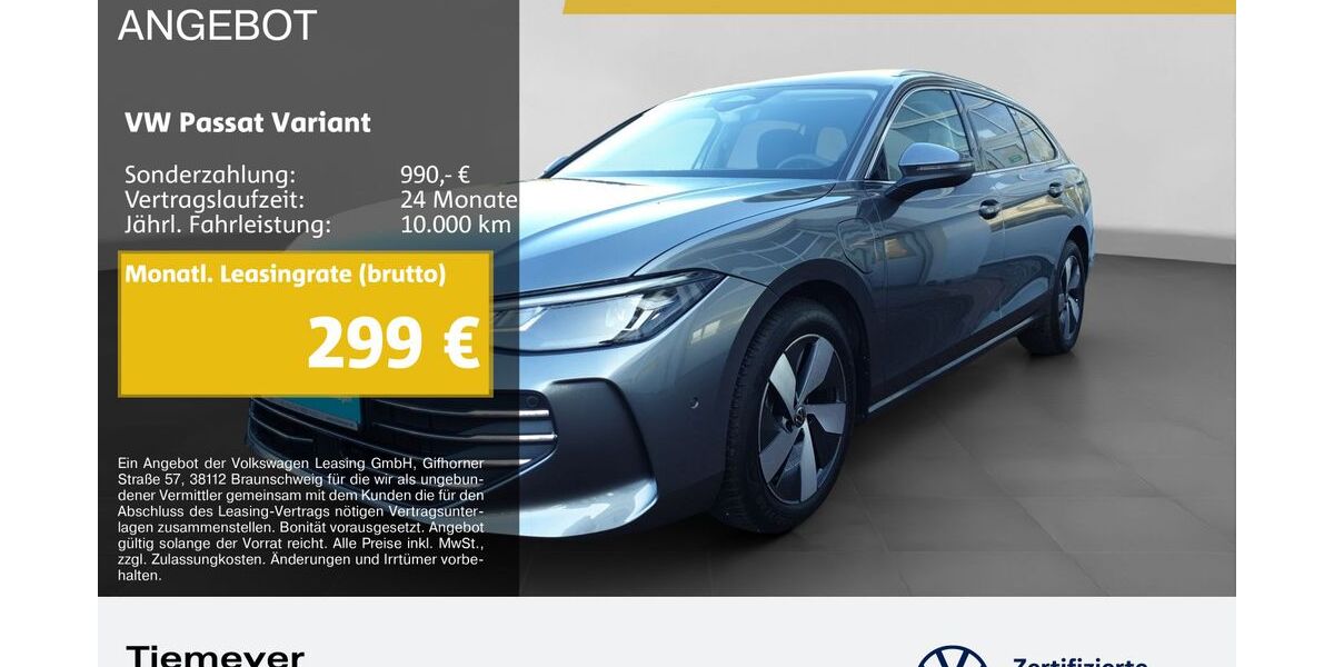 VW Passat Variant 25.606 km 34.990 &euro; Bochum 44892