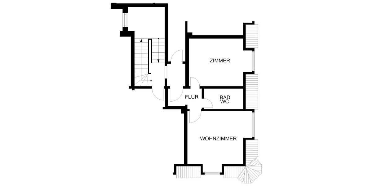 Etagenwohnung Herne - 1.5 Zimmer, 50 m&sup2;, 327&euro; | Angebot:24420092