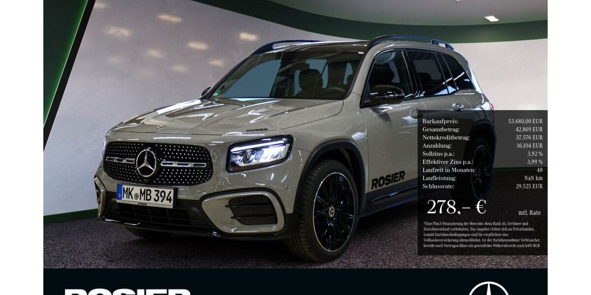 Mercedes-Benz GLB 200 14.500 km 53.680 &euro; Menden 58706