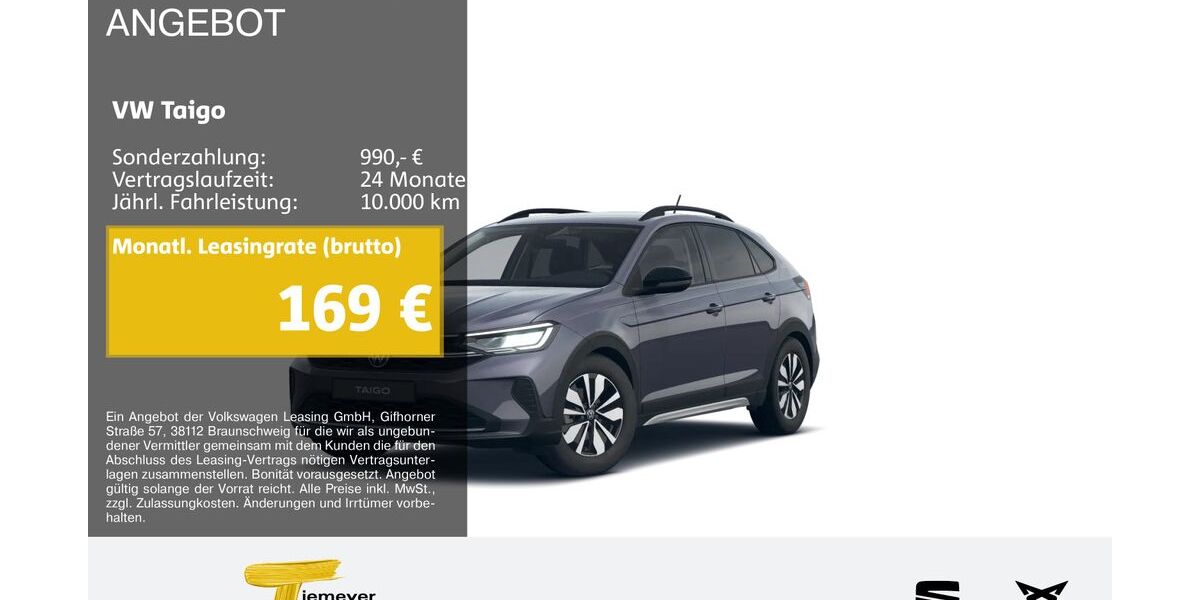 VW Taigo 7.435 km 21.290 &euro; Hemer 58675