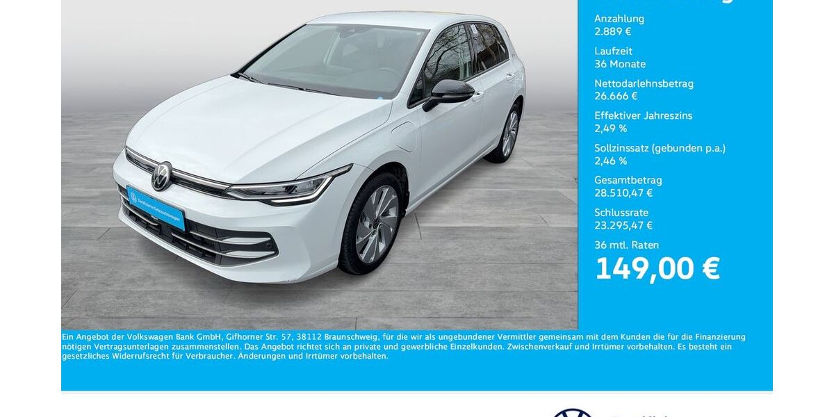 VW Golf 14.906 km 29.422 &euro; Dortmund 44379