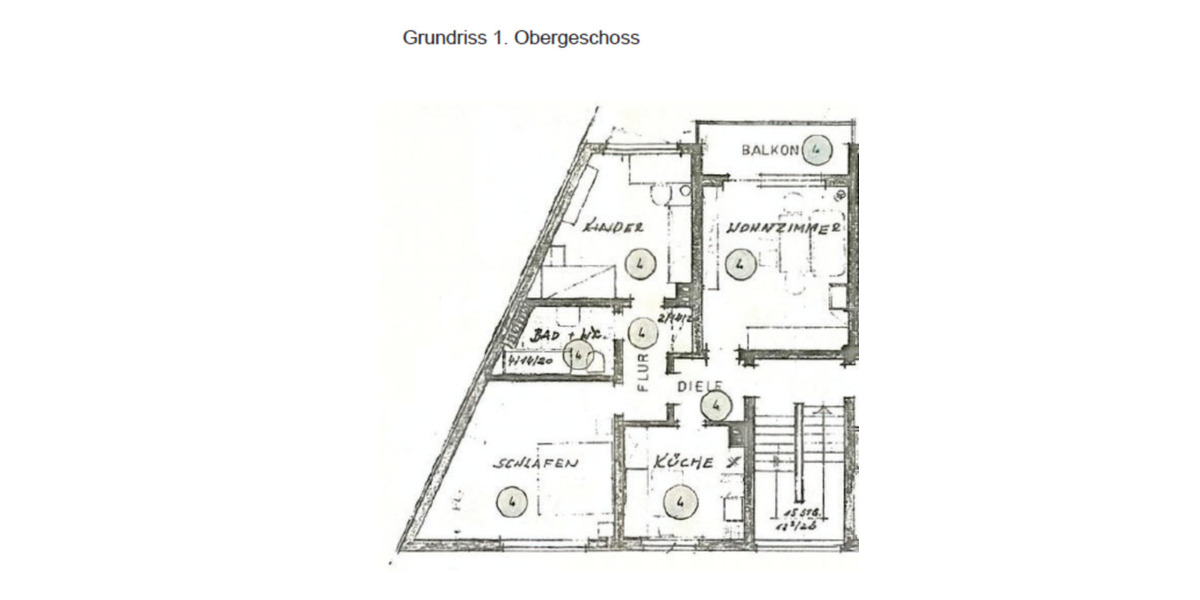 Etagenwohnung Bochum Bochum-Ost - 3.5 Zimmer, 72 m&sup2;, 650&euro; | Angebot:25510494