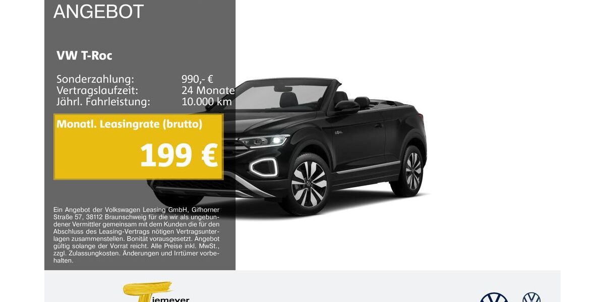 VW T-Roc 22.439 km 23.820 &euro; Castrop-Rauxel 44575