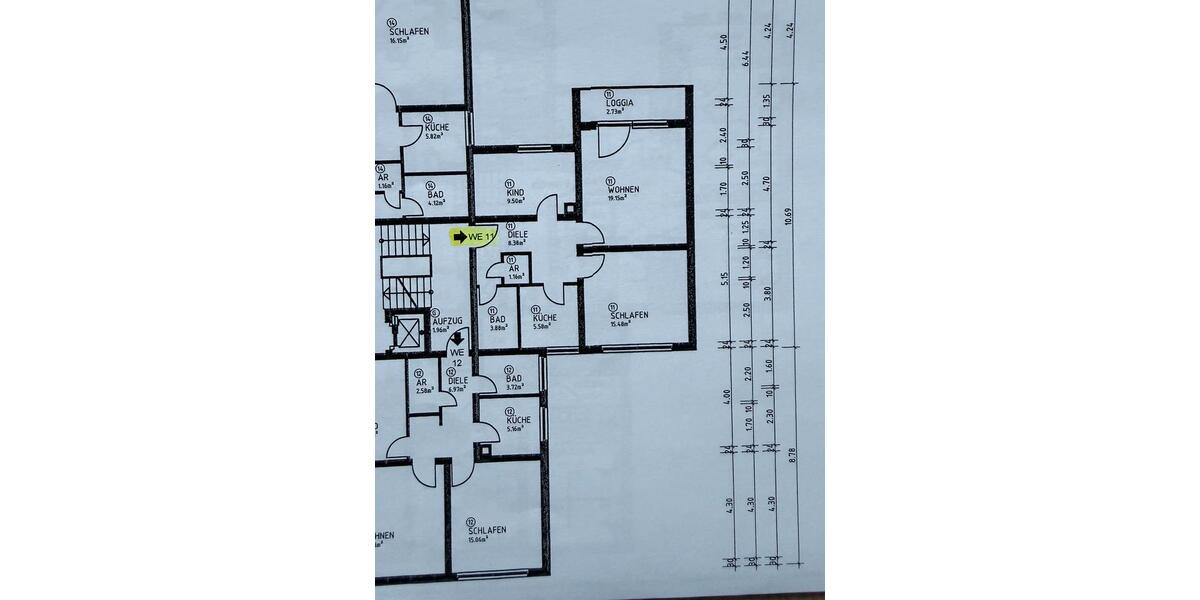 Etagenwohnung Iserlohn Gerlingsen - 3 Zimmer, 65 m&sup2;, 125.000&euro; | Angebot:26042353