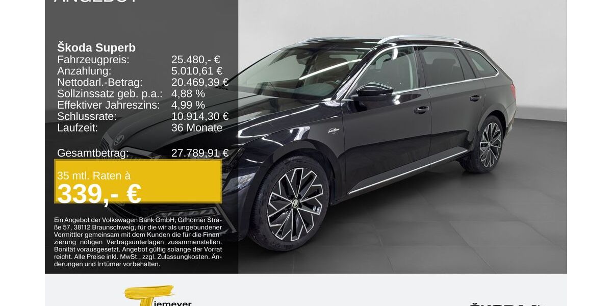 Skoda Superb 93.583 km 24.860 &euro; Bochum 44809