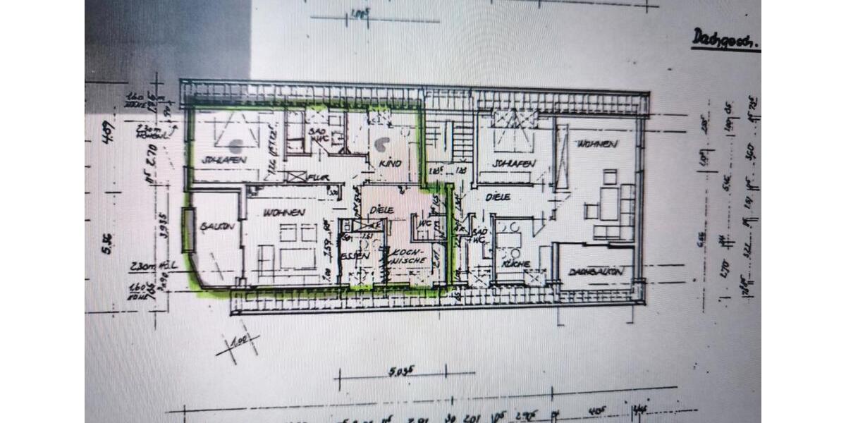 Dachgeschoßwohnung Dortmund Aplerbeck - 6.5 Zimmer, 132 m&sup2;, 398.000&euro; | Angebot:26763383