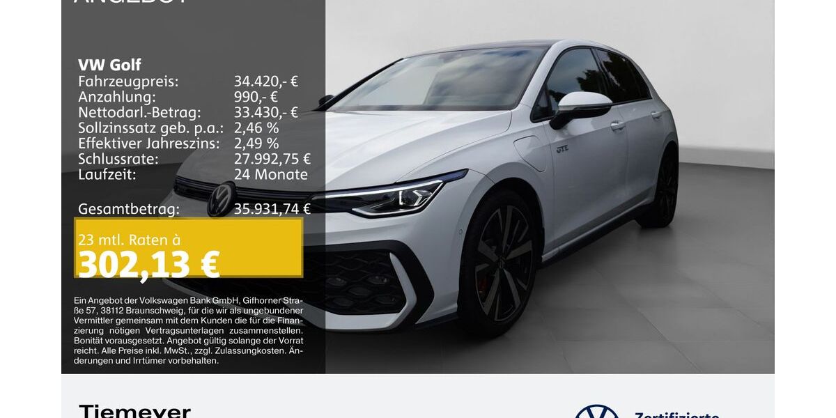 VW Golf 18.043 km 33.870 &euro; Bochum 44892