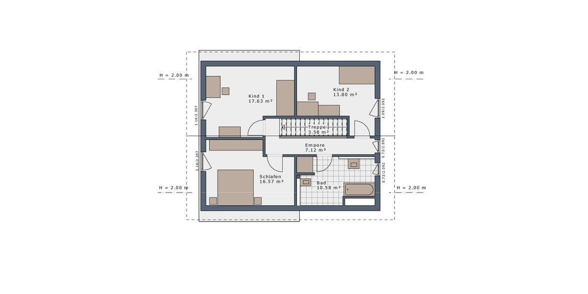 Einfamilienhaus Kamen - 5 Zimmer, 140 m&sup2;, 1.700&euro; | Angebot:26664357