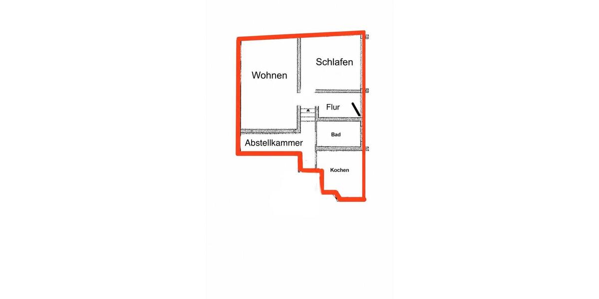 Etagenwohnung Dortmund Aplerbeck - 2 Zimmer, 57 m&sup2;, 705&euro; | Angebot:26675481