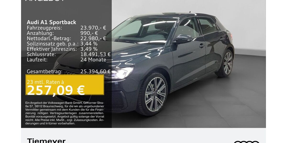 Audi A1 2.402 km 23.440 &euro; Bochum 44809