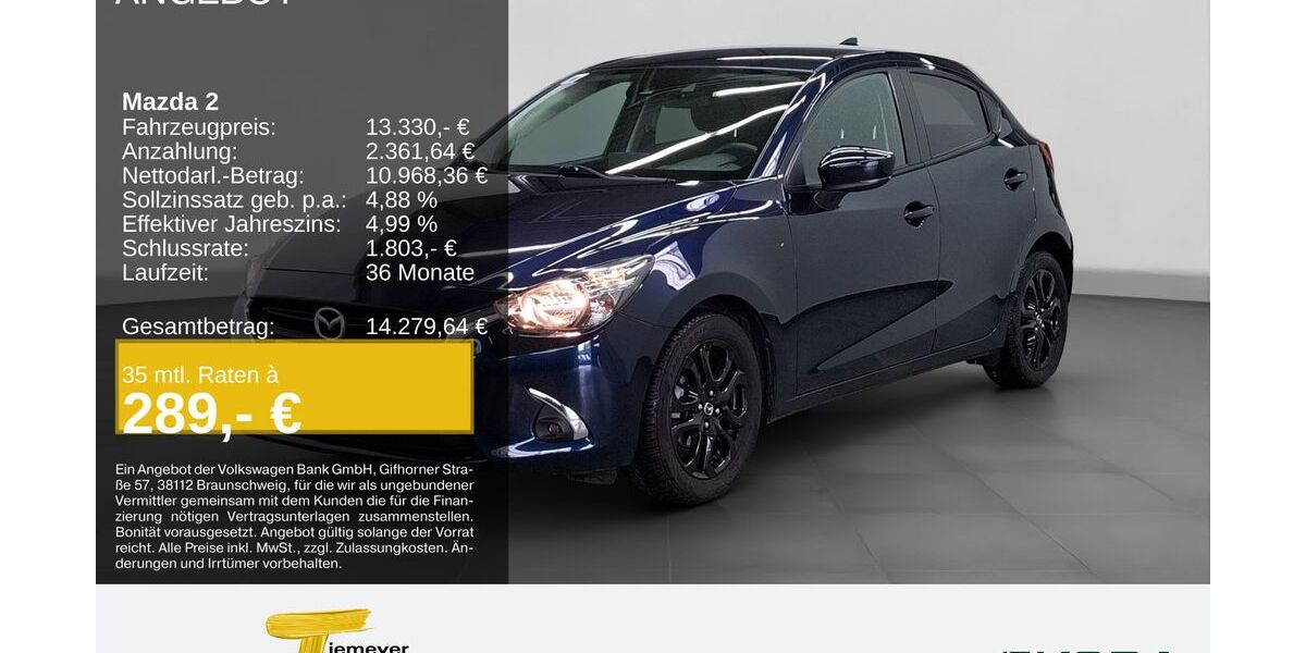 Mazda 2 52.551 km 12.860 &euro; Bochum 44809