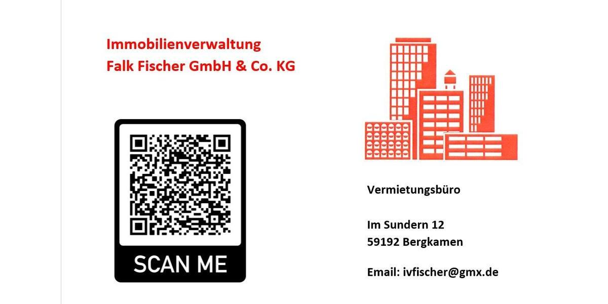 Etagenwohnung Bergkamen - 2 Zimmer, 50 m&sup2;, 449&euro; | Angebot:26676298