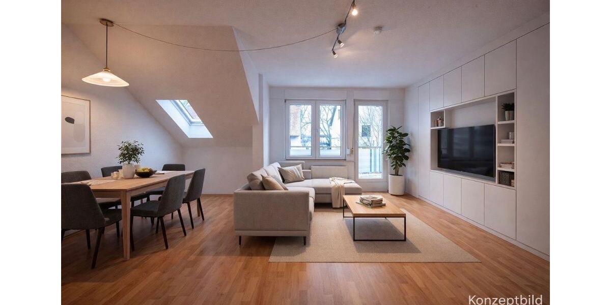Dachgeschoßwohnung Bochum Querenburg - 2.5 Zimmer, 52 m&sup2;, 650&euro; | Angebot:25794758