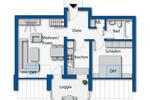 Dachgeschoßwohnung Halver - 2.5 Zimmer, 53 m&sup2;, 580&euro; | Angebot:27600983