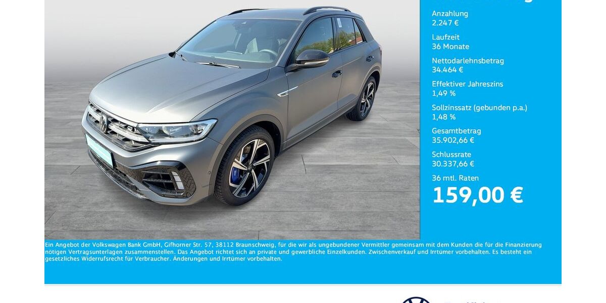 VW T-Roc 11.093 km 36.845 &euro; Bergkamen 59192
