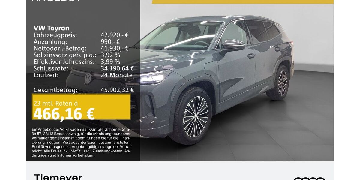 VW Tayron 26.244 km 42.390 &euro; Bochum 44809