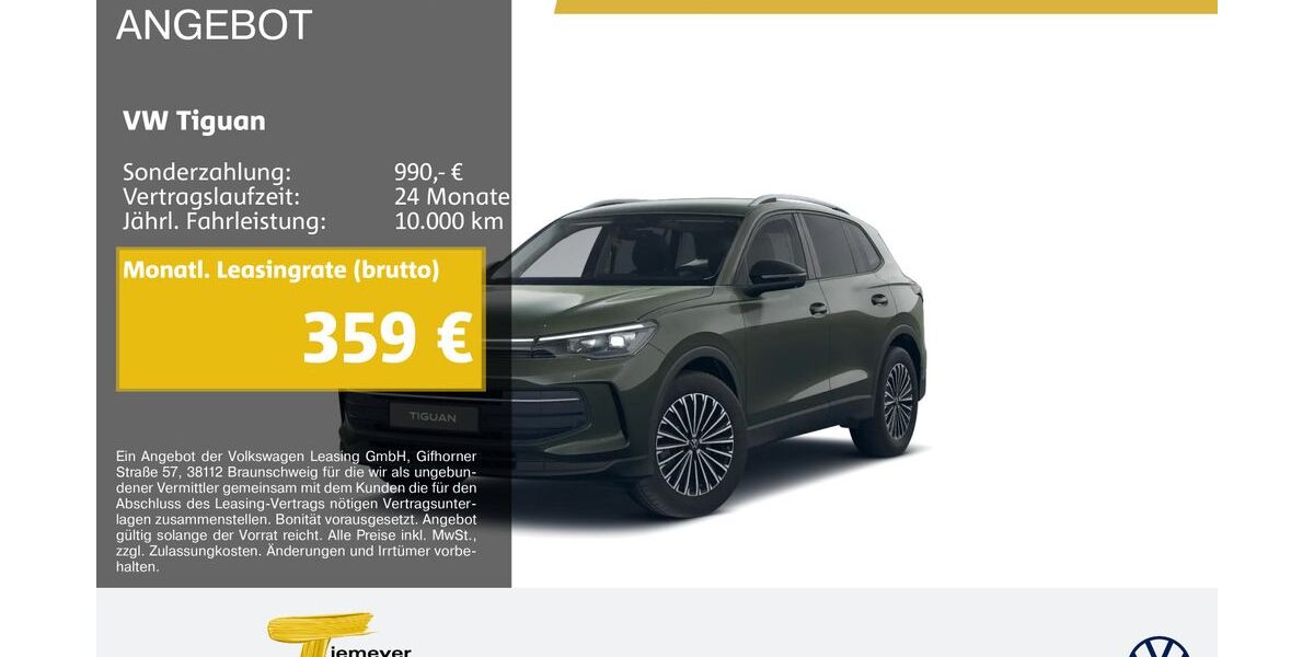 VW Tiguan 26.467 km 36.470 &euro; Lüdenscheid 58507