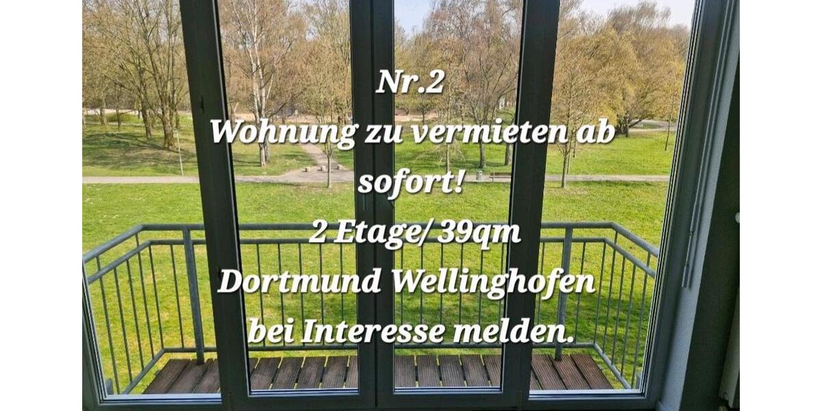 Etagenwohnung Dortmund Hörde - 1 Zimmer, 39 m&sup2;, 450&euro; | Angebot:25947628