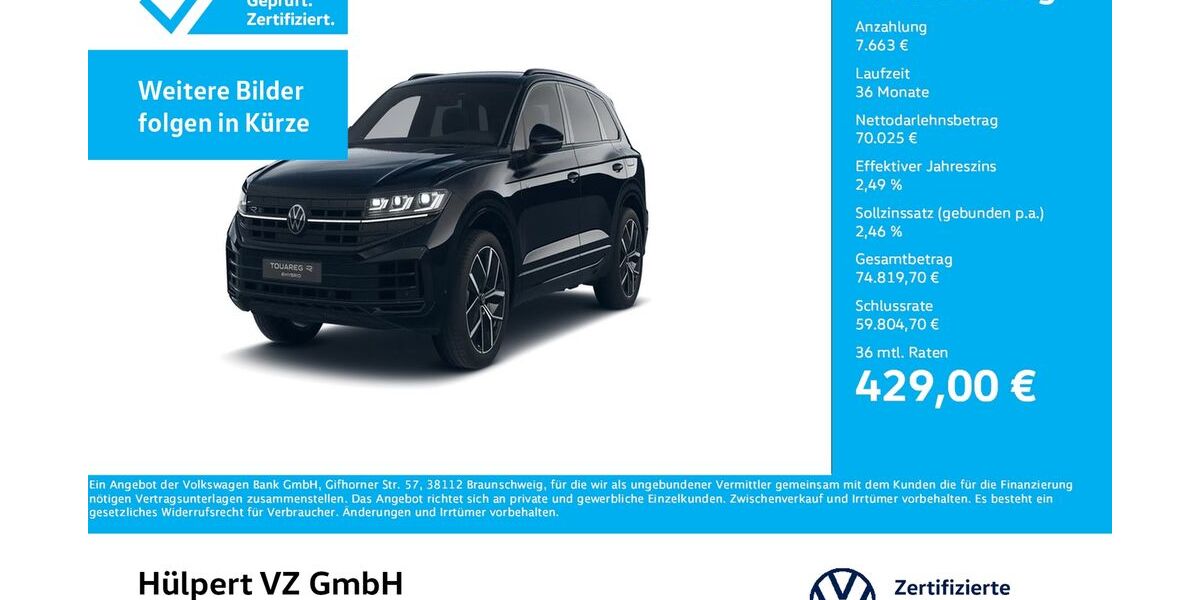 VW Touareg 9.459 km 76.922 &euro; Dortmund 44379