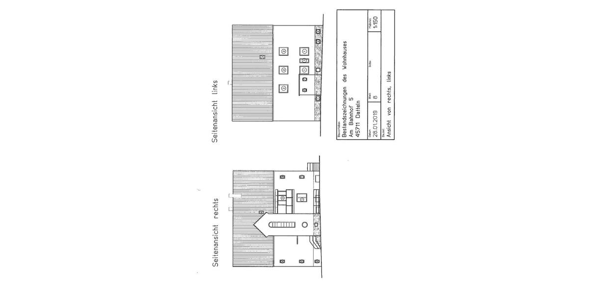 Dachgeschoßwohnung Datteln - 4 Zimmer, 114 m&sup2;, 865&euro; | Angebot:25942468