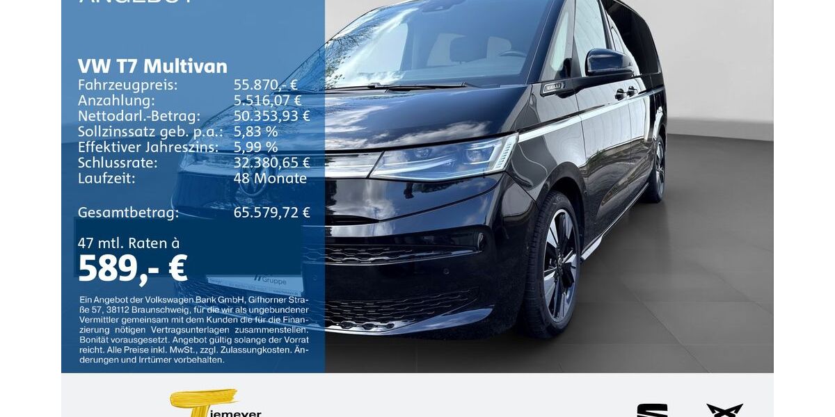 VW T7 Multivan 17.531 km 55.870 &euro; Hemer 58675