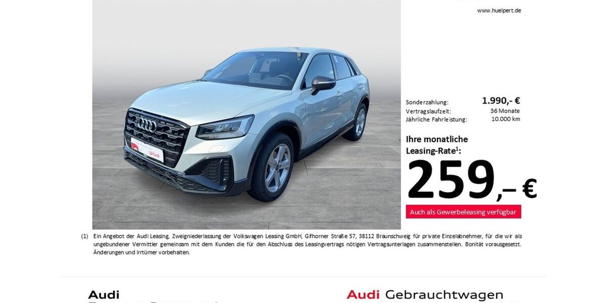 Audi Q2 6.320 km 28.988 &euro; Dortmund 44143
