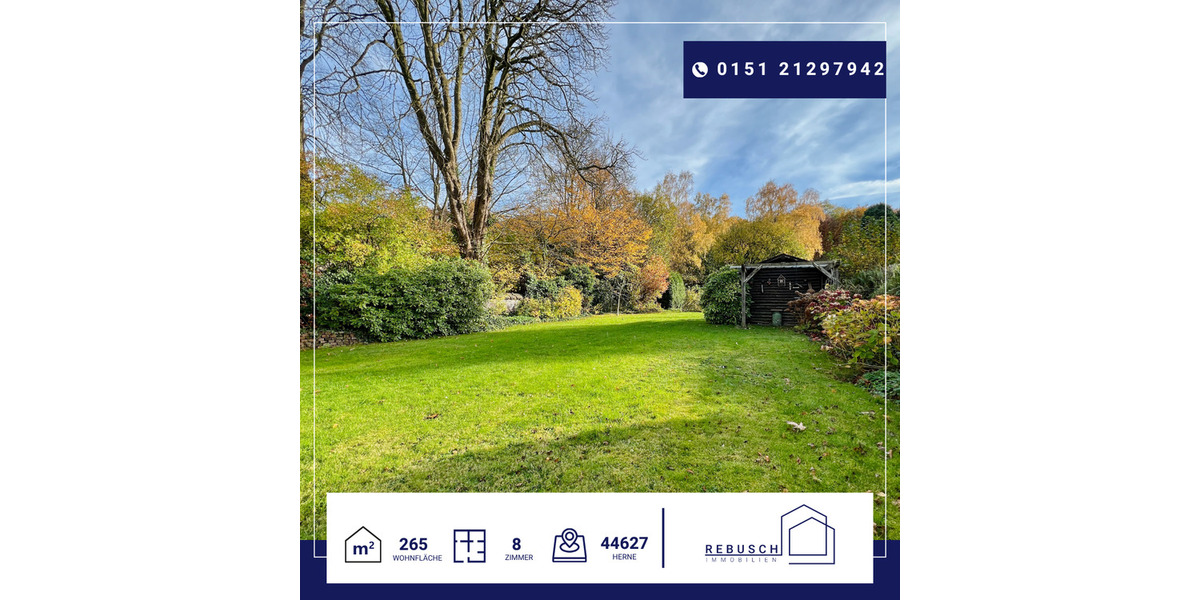 Einfamilienhaus Herne Sodingen - 10 Zimmer, 264 m&sup2;, 550.000&euro; | Angebot:25106056